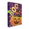 Stupell Industries Boo Jack-o-Lantern Halloween Candy Canvas Wall Art